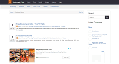 Desktop Screenshot of bookmarksclub.com